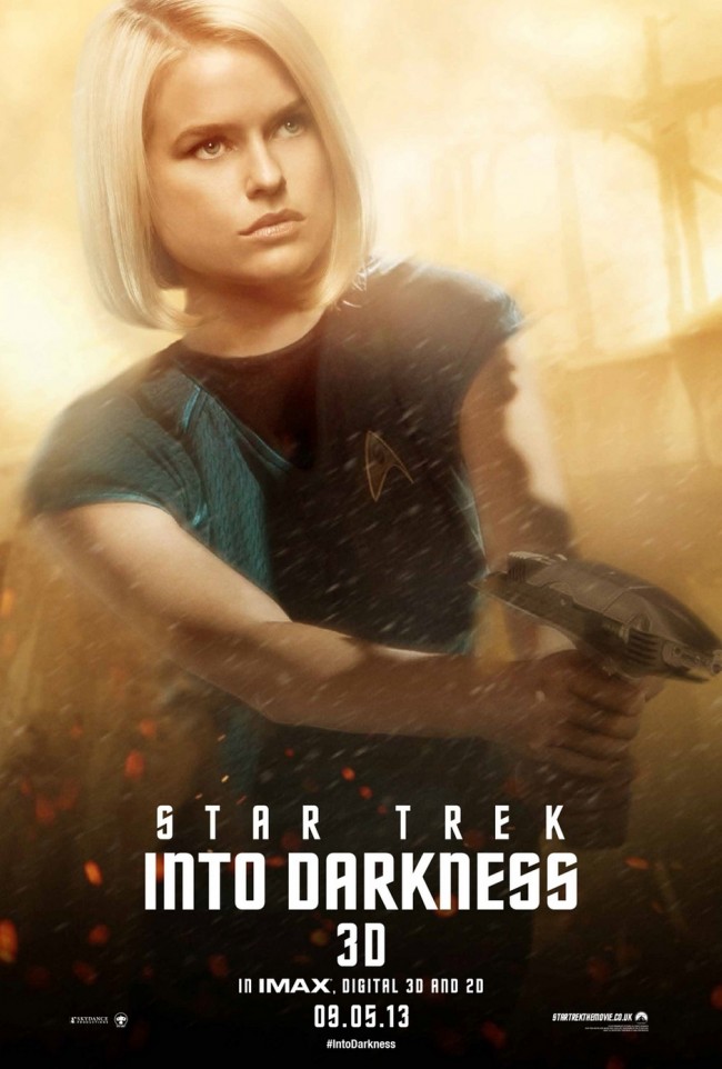 Alice Eve in Star Trek Into Darkness (2013) Movie Character Banner