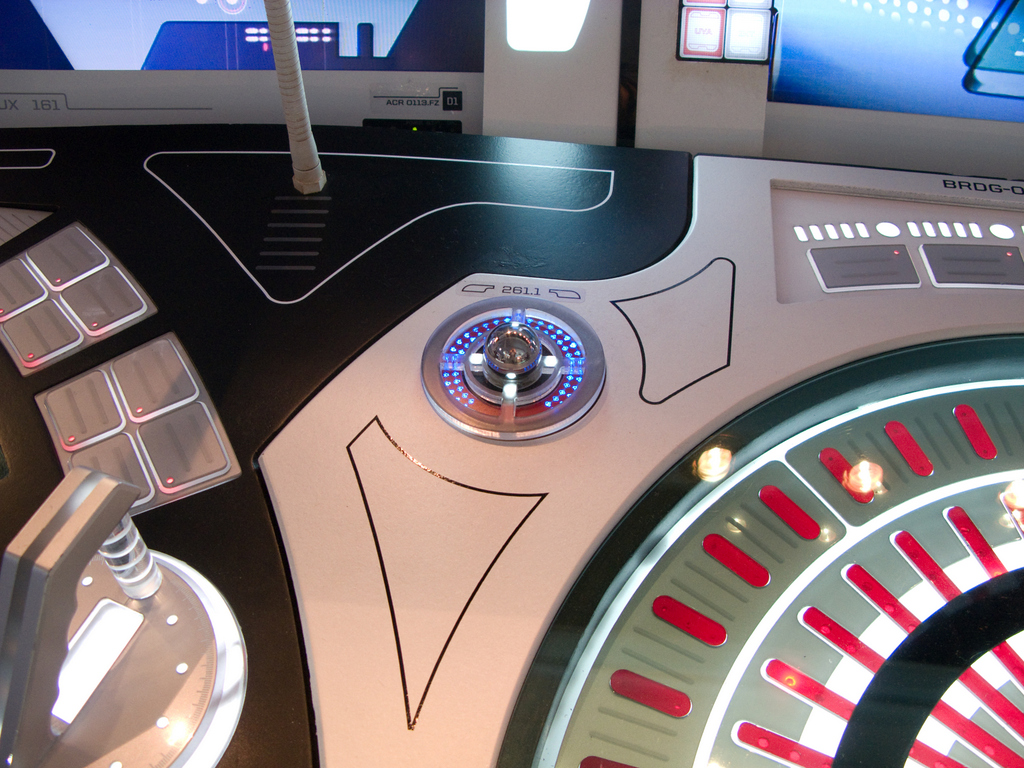 Enterprise Bridge from the Rebooted Star Trek