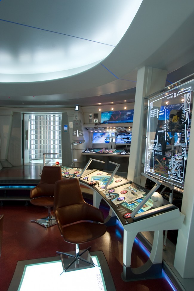 Enterprise Bridge from the Rebooted Star Trek
