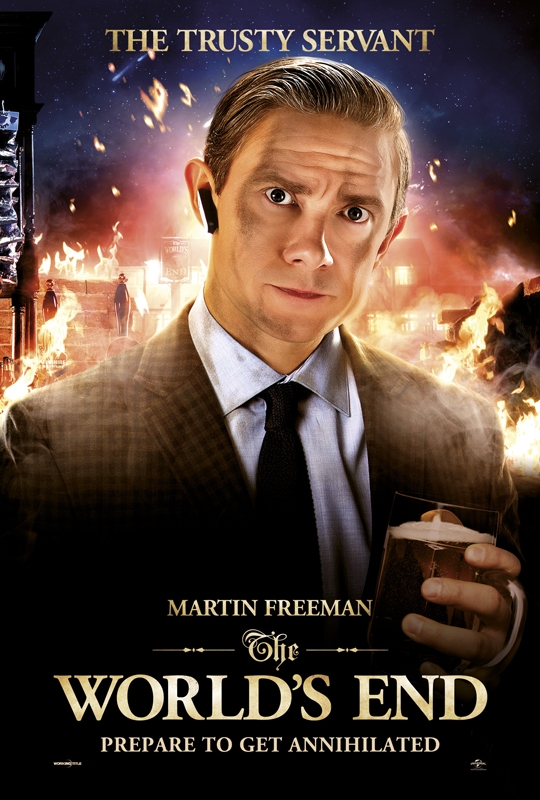Martin Freeman in The World's End (2013) Movie Character Poster
