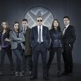 CHLOE BENNET, ELIZABETH HENSTRIDGE, IAIN DE CAESTECKER, CLARK GREGG, MING-NA WEN, BRETT DALTON in MARVEL'S AGENTS OF SHIELD