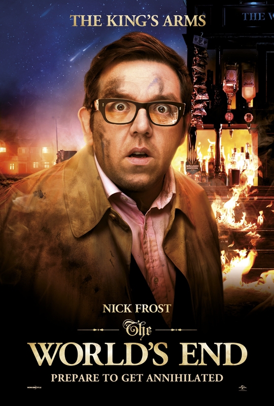 Nick Frost in The World's End (2013) Movie Character Poster