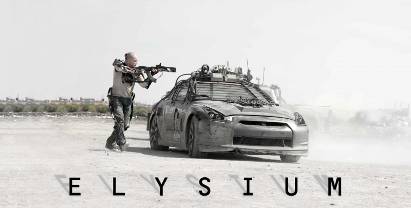 Elysium (2013) Movie Title Logo