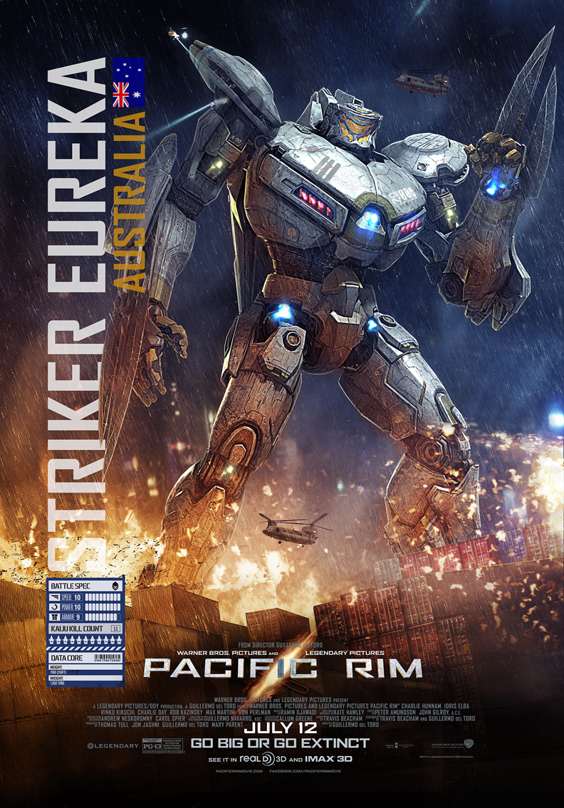 Pacific Rim (2013) Movie Poster2