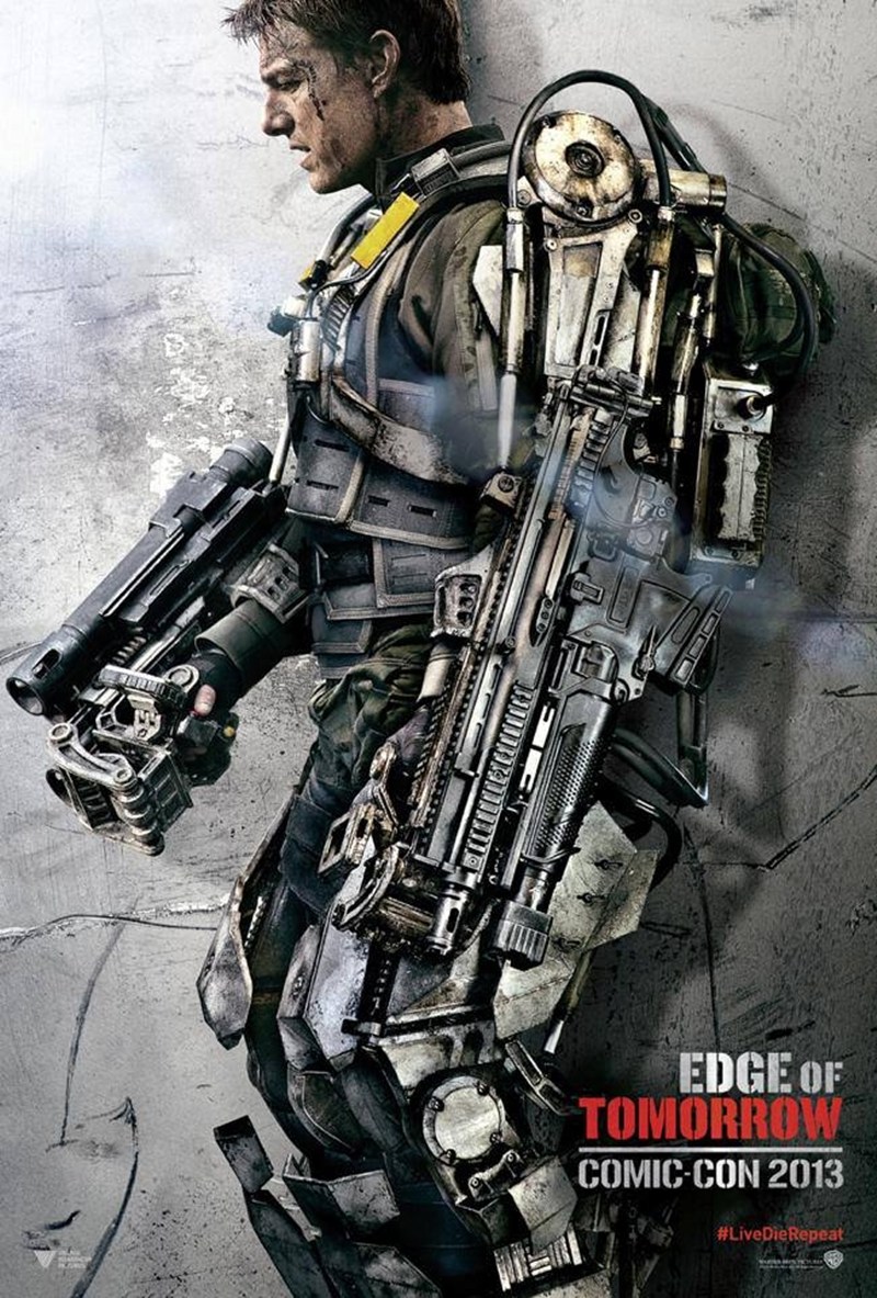 Emily Blunt in Edge of Tomorrow (2014) Movie Poster
